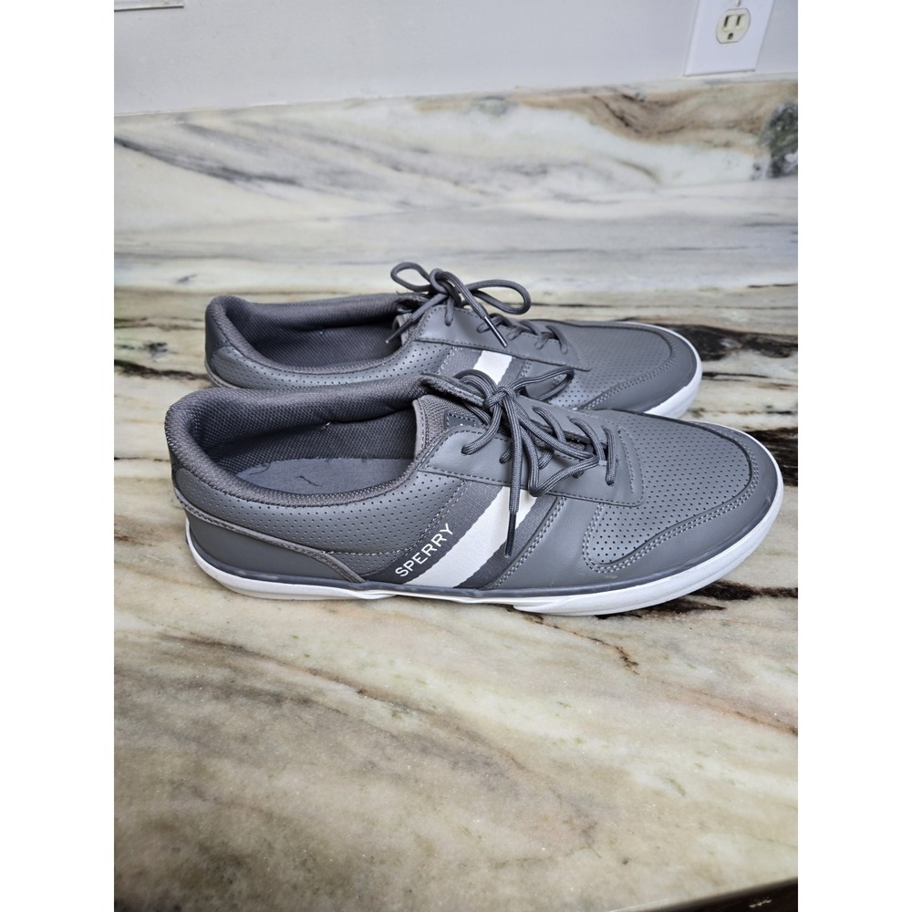 Sperry Men Shoe Size 13 Halyard Retro‎ Gray STS24065
